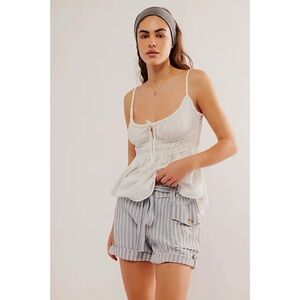 NWT Free People FP One Harriet Striped Shorts - Size Medium